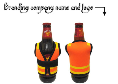 Image of fun safety vest cooler