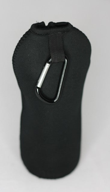 Image of carabiner clip bottle cooler