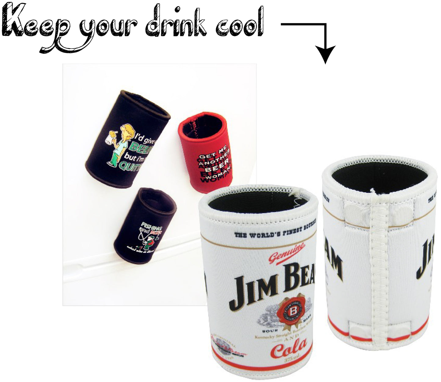 Image of customised magnetic can holder