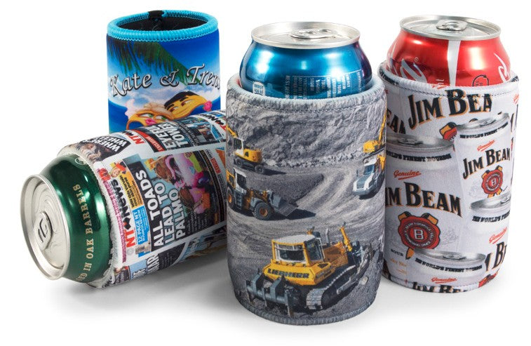 Full Colour Printed Stubby Cooler Sublimated