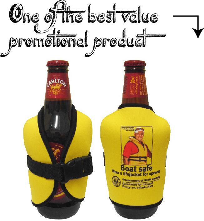 Image of lifejacket bottle coolers