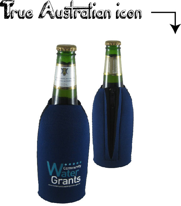 Image of zippered bottle cooler